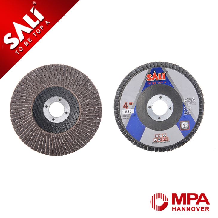 Free Samples Flexible Calcined Alumina T27/29 Flap Wheel 9 Flap Disc
