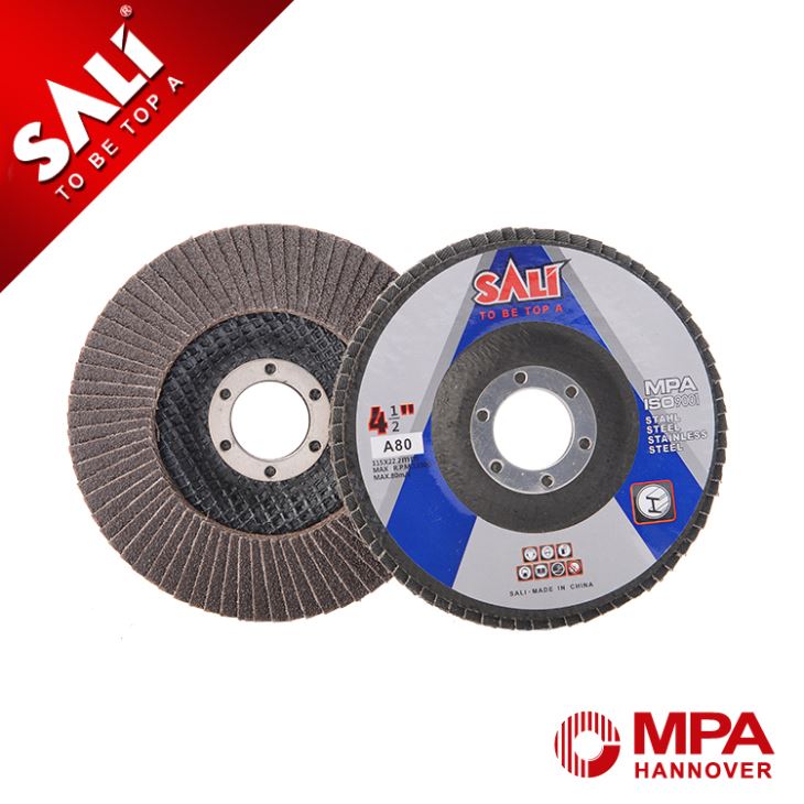 Free Samples Flexible Calcined Alumina T27/29 Flap Wheel 9 Flap Disc
