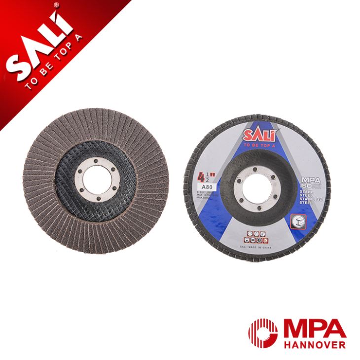 Free Samples Flexible Calcined Alumina T27/29 Flap Wheel 9 Flap Disc